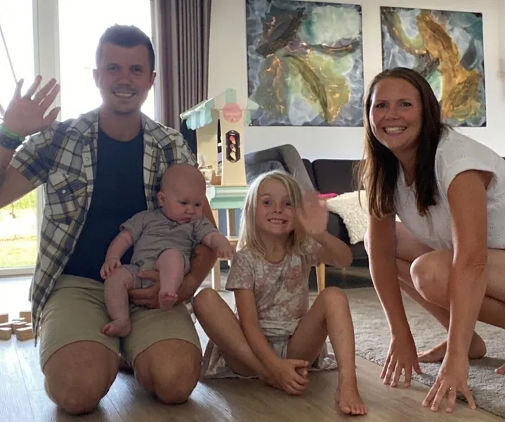 Nicolai Varney med familie - stifter af Planomo