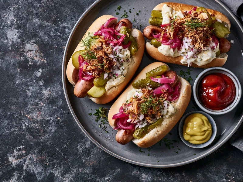 Hjemmelavede hotdogs - Planomo