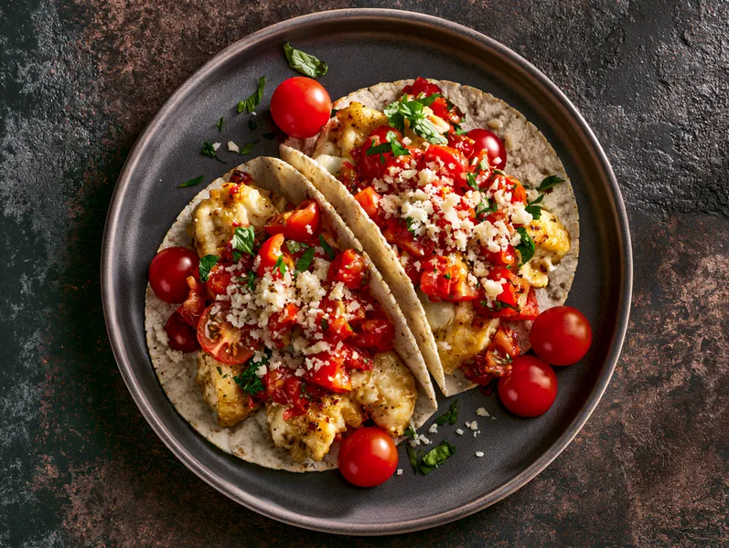 Børnevenlige kyllingetacos med bløde tortillas - Planomo