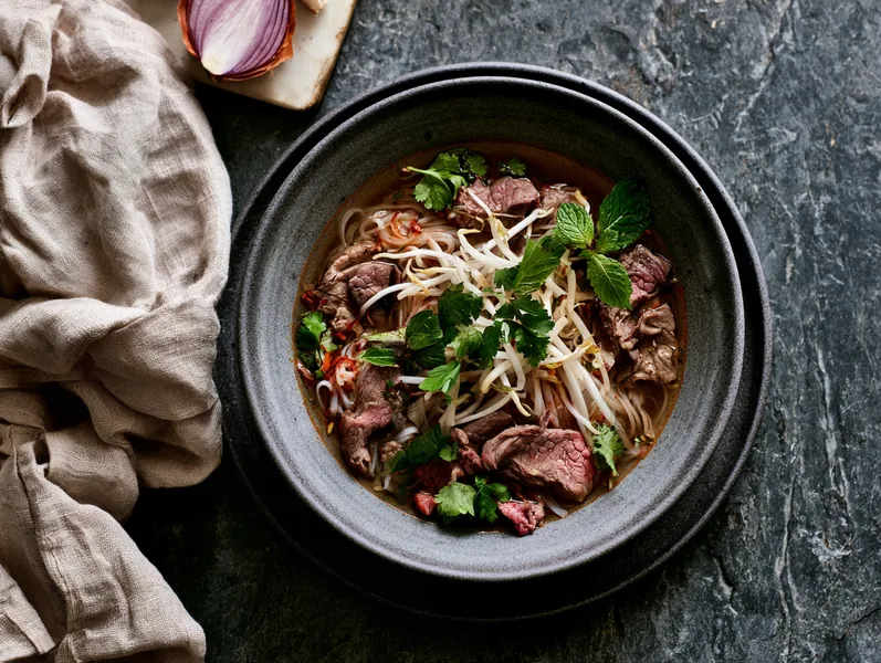 Pho suppe med oksekød - Planomo