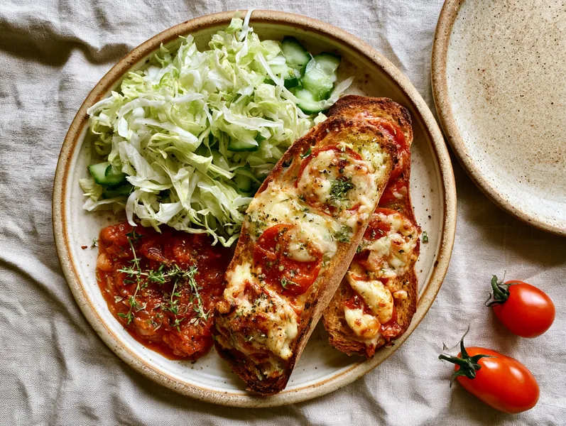 Snaskede pizzasandwich - Planomo